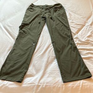Columbia pants. Olive green. Size 10